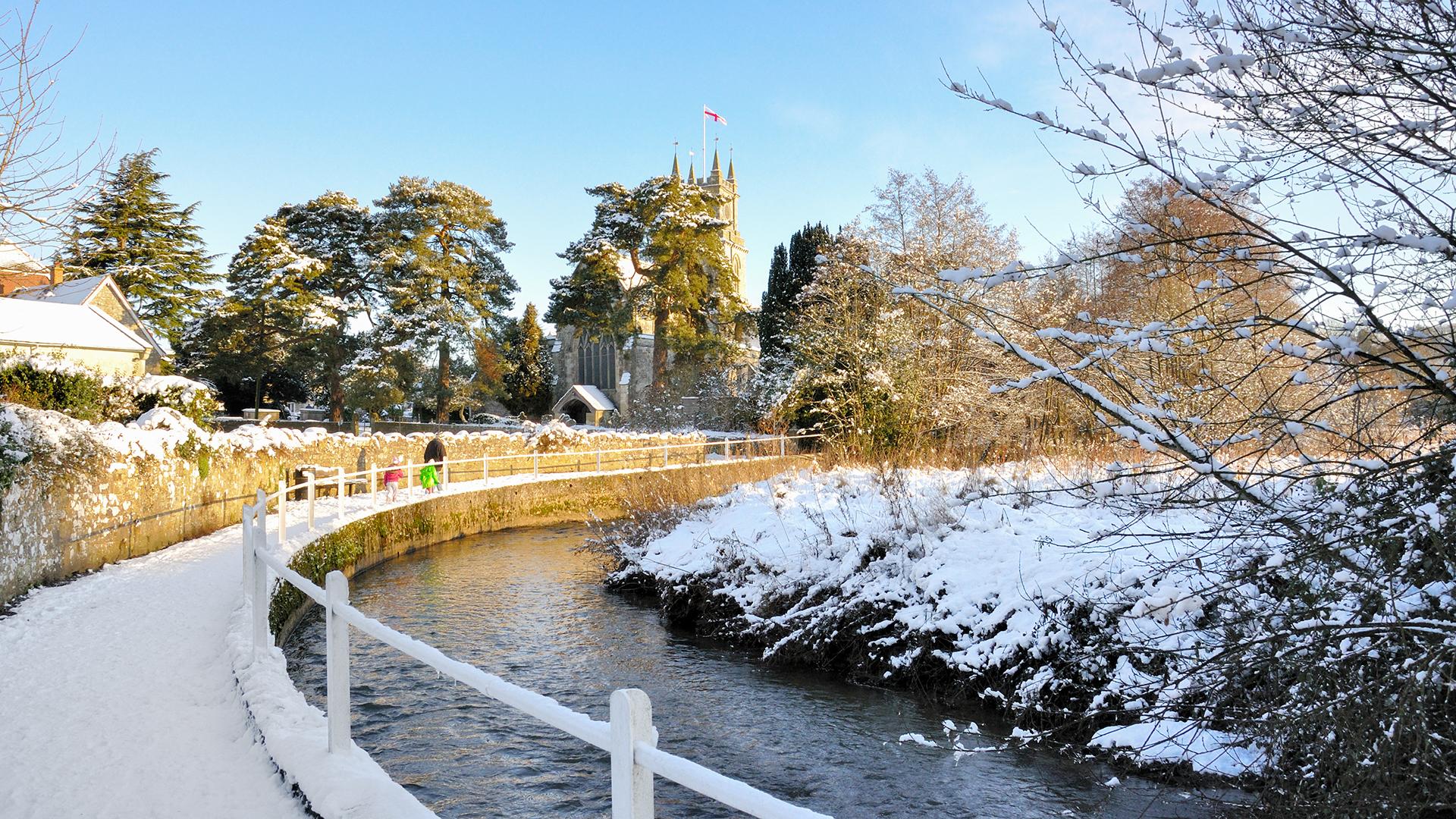 Stubbles & St Johns in Snow